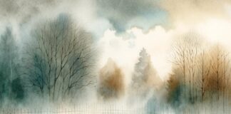 Le potager en février Le potager en février