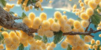 Quand fleurissent les mimosas, cet arbre de la côte d’azur Quand fleurissent les mimosas, cet arbre de la côte d'azur