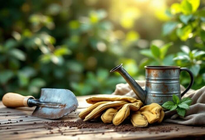 Les outils indispensables pour le jardinier débutant