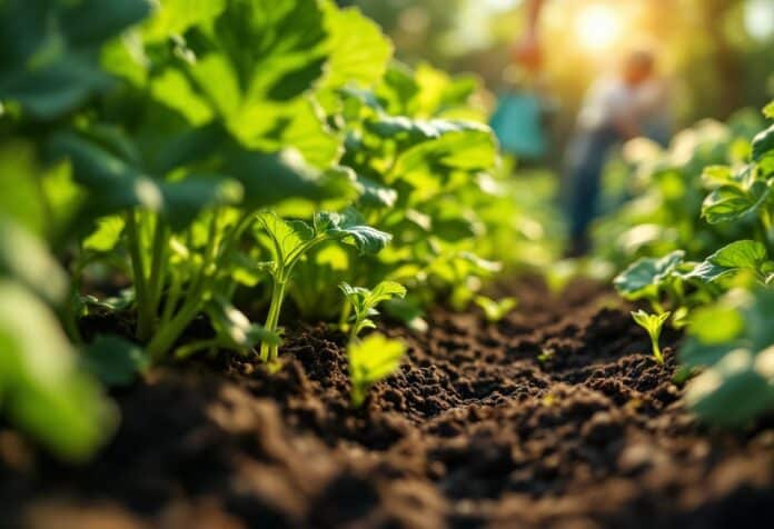 Entretien du potager en été : sarclage, binage et arrosage
