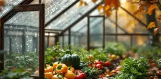 La serre, une bonne manière de prolonger ses récoltes pendant l’automne