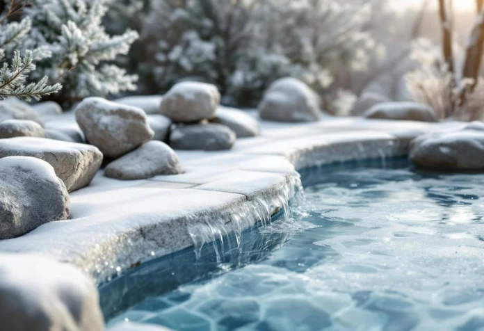 Piscine en hiver Piscine en hiver