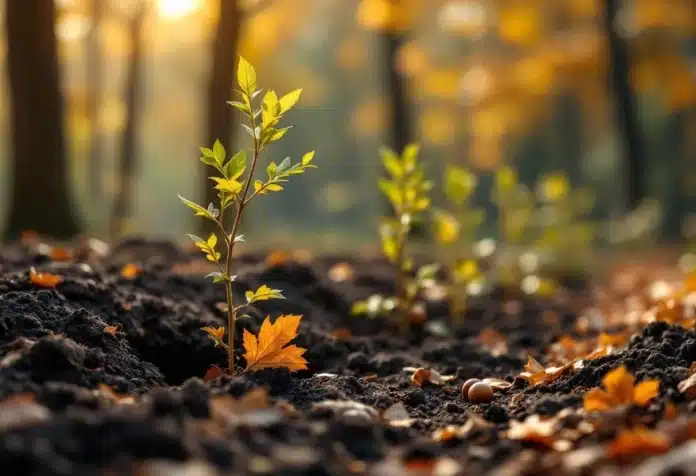 Planter des arbres en automne