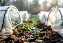 Protéger son potager du froid : tunnels, voiles d’hivernage et paillage au service de votre jardin Tunnel à culture pour protéger contre le froid