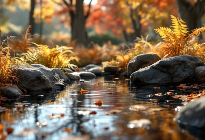 petit bassin d'automne