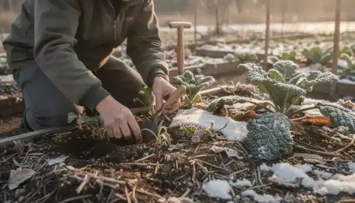 Becher potager hiver Becher potager hiver