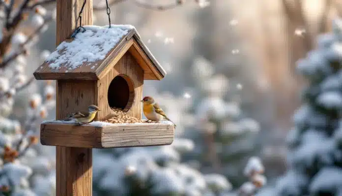 Nourrir les oiseaux en hiver Nourrir les oiseaux en hiver