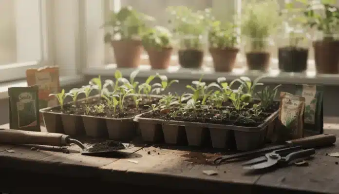 Semis au chaud en janvier Semis au chaud en janvier