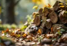 Préparer le jardin pour les auxiliaires : astuces pour favoriser hérissons et insectes utiles grâce aux tas de bois et de feuilles