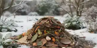 Entretenir son compost en hiver : bonnes pratiques pour un compost actif malgré le froid compost hiver