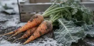 Ce qu’on peut encore récolter dans le potager en plein hiver récolte potager hiver