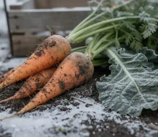 Ce qu’on peut encore récolter dans le potager en plein hiver récolte potager hiver