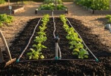 Matériel jardin été : protéger son potager de la canicule