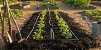 Matériel jardin été : protéger son potager de la canicule
